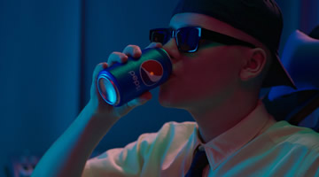 Zurda lanza la nueva identidad visual de Pepsi con Bizarrap como protagonista
