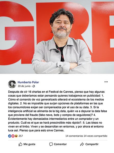 Humberto Polar: El otro Cannes