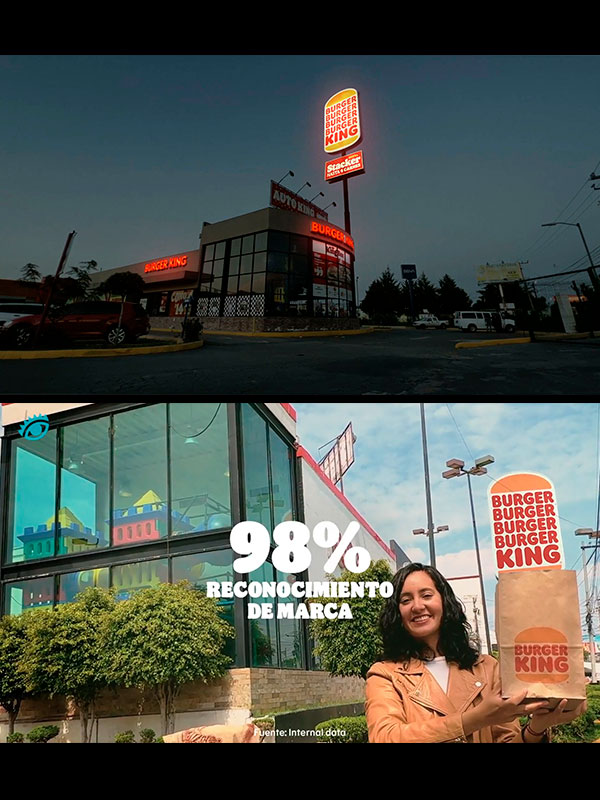 Burger Burger Burger Burger: El Ojo Gran Vía Pública