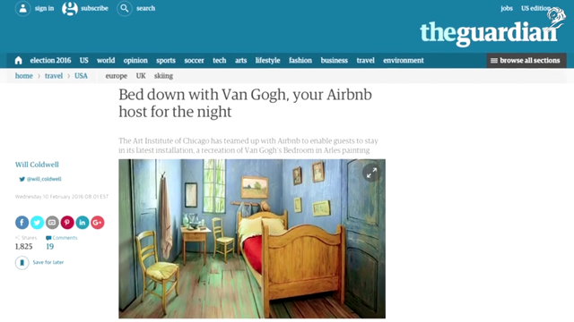 Caso Van Goghs Bedrooms: Let Yourself In