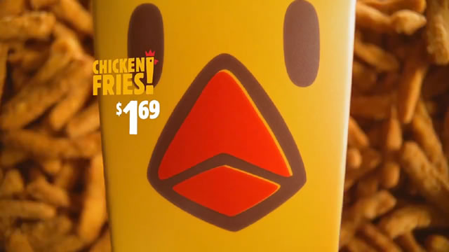 Chicken Friesbe at Potato loser