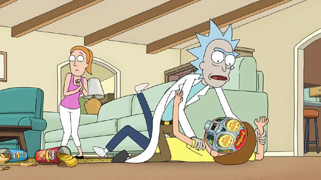 Rick and Morty x Pringles