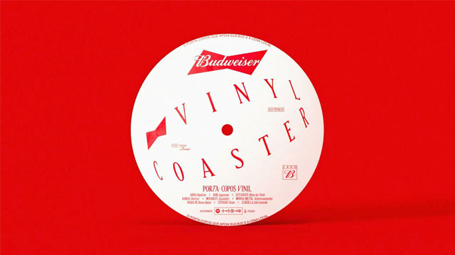 Vinyl Coaster