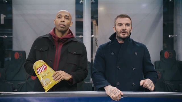Chip Cam with David Beckham & Thierry Henry
