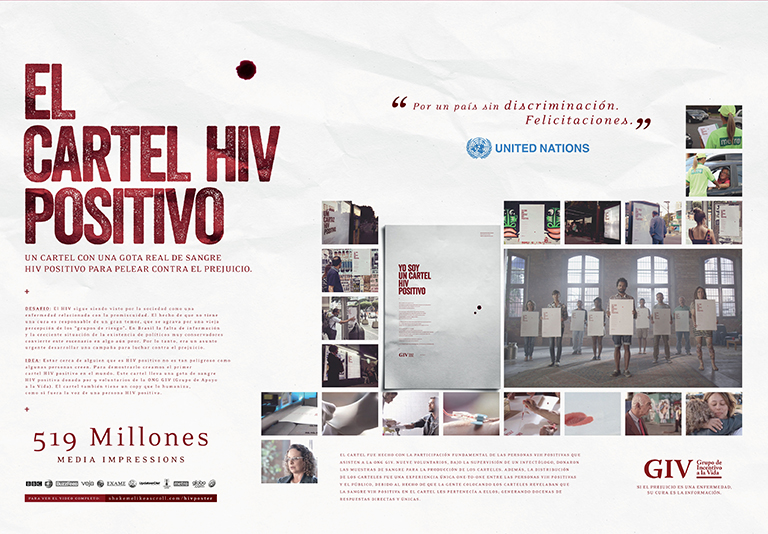The HIV positive poster