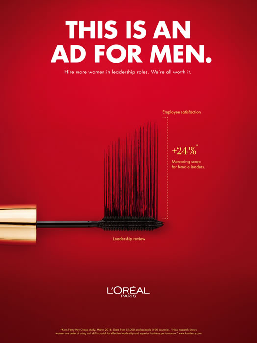 This ad is for men 2