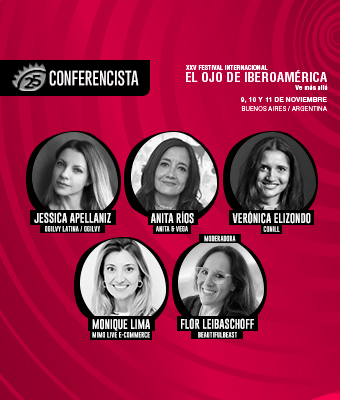 Jessica Apellaniz, Anita Ríos, Monique Lima, Flor Leibaschoff y Vero Elizalde se suman al Ciclo de Conferencias de El Ojo 2022