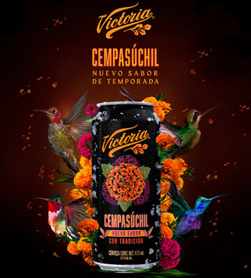 Cerveza Victoria acompaña con Cempasúchil a los mexicanos en el Día de los Muertos