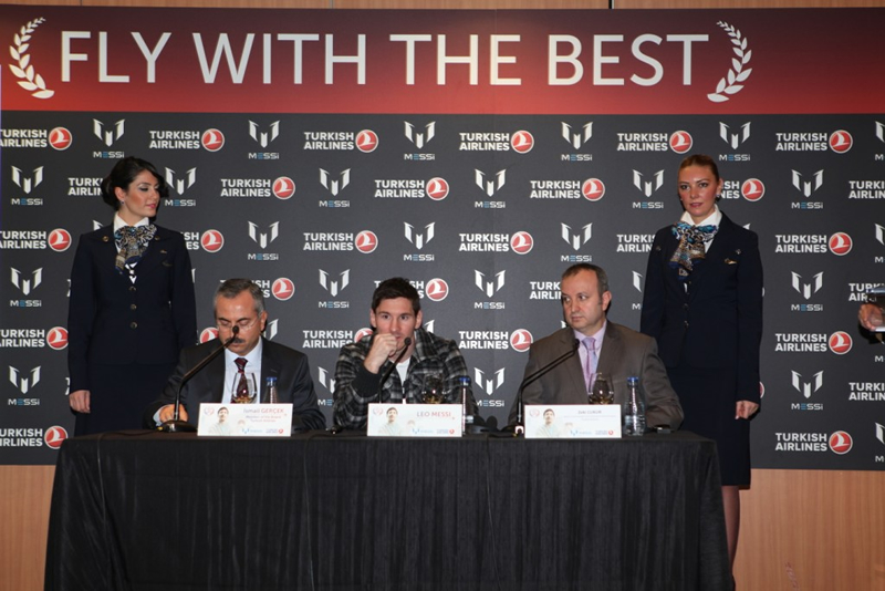 Leo Messi debuta como Embajador de Turkish Airlines junto a Kobe Bryant