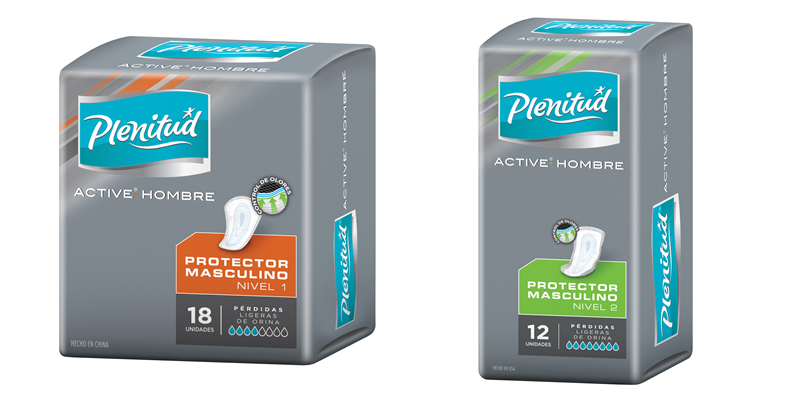 Protección diseñada para hombres ante la incontinencia urinaria