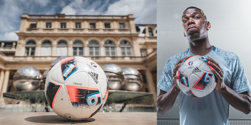 Adidas lanzó Fracas, la pelota oficial de la fase final de la UEFA EURO 2016