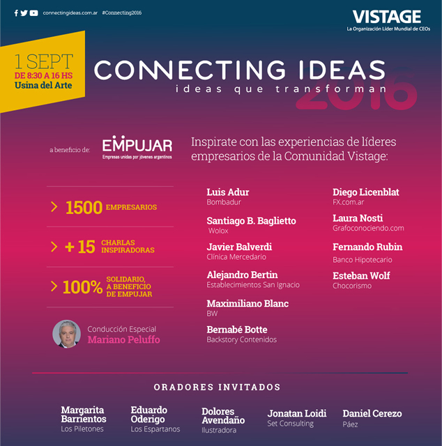 Ideas que transforman en la 4ta edición de Connecting Ideas