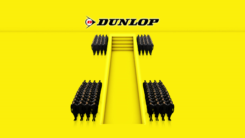Dieciséis muestra lo último para Neumáticos Dunlop