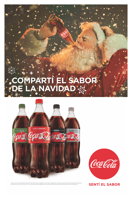 Coca Cola y sus Ayudantes de la Navidad