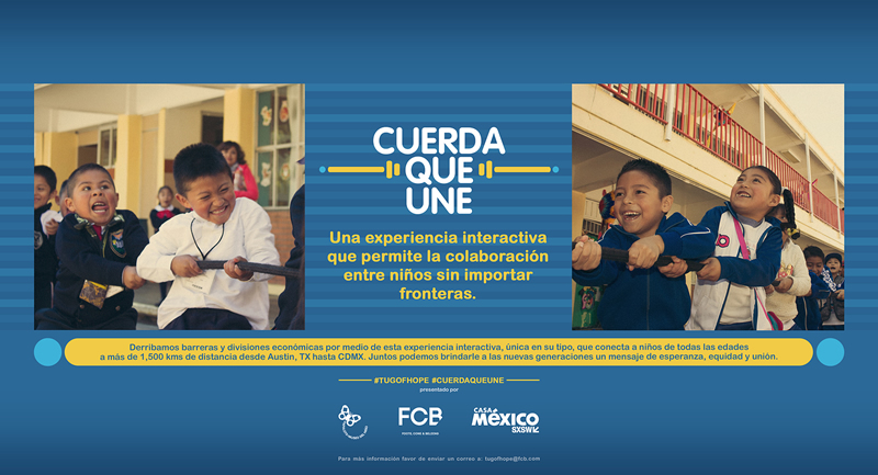 FCB une a niños de México y Estados Unidos