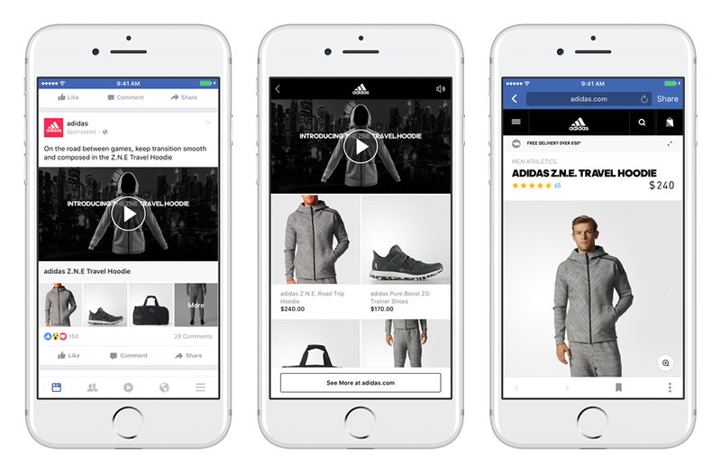 Facebook lanza nuevo formato de anuncio para aumentar ventas
