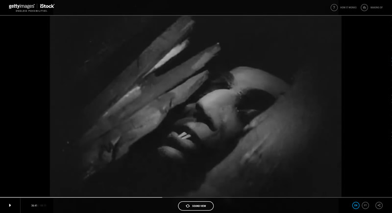 Almap BBDO le pone sonido a Nosferatu junto a Getty Images