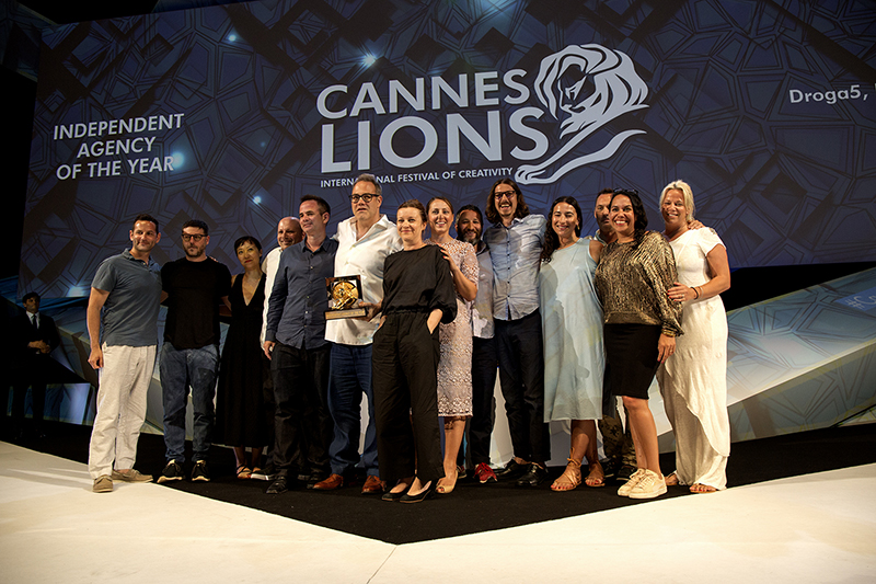 Droga5, nuevamente Agencia Independiente en Cannes Lions