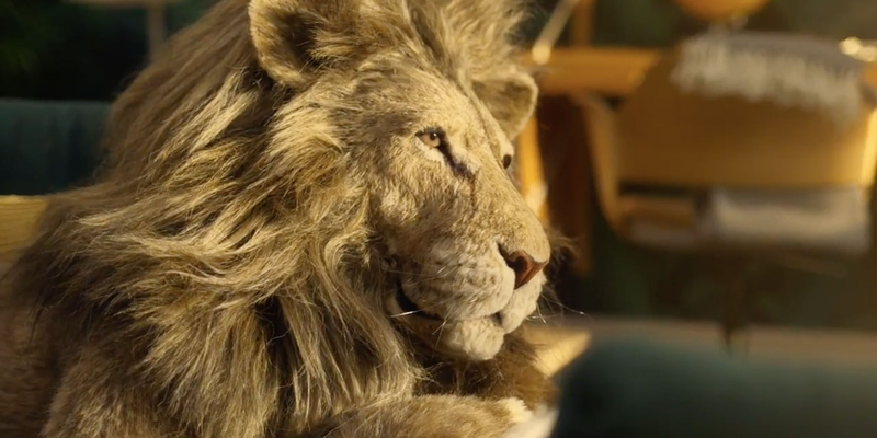 Con un león como protagonista, Mother Londres muestra cómo relajarse con Ikea