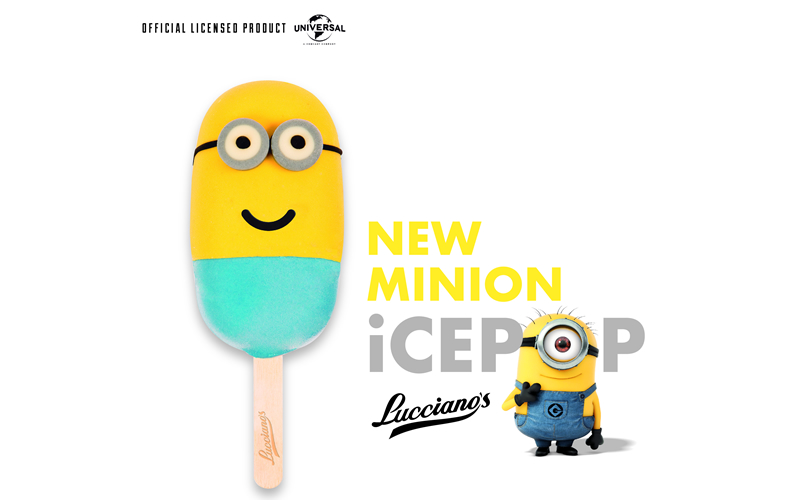 Lucciano´s presenta el Minion Ice Pop