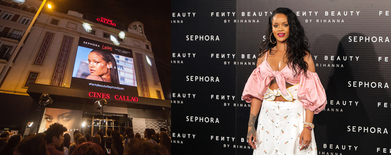 Fenty Beauty by Rihanna es presentad con Realidad Aumentada