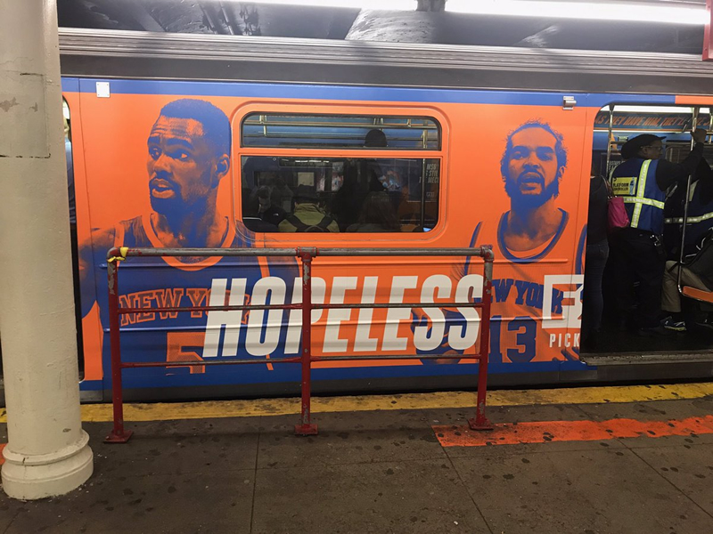 Polémica campaña de Fox Sports con los New York Knicks