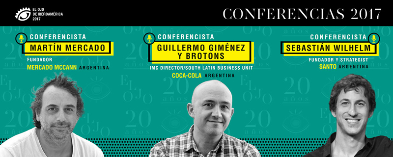 Giménez y Brotons, Mercado y Wilhelm: Conferencistas en El Ojo 2017