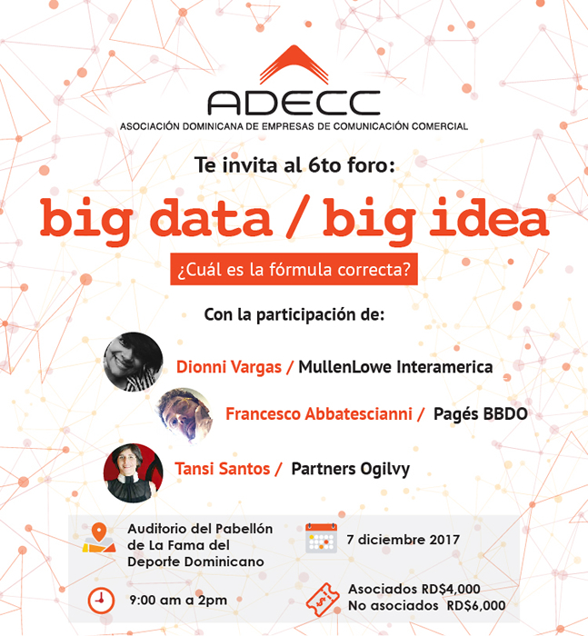 6to Foro ADECC: Big Data o Big Idea, ¿cuál es la Formula Correcta?