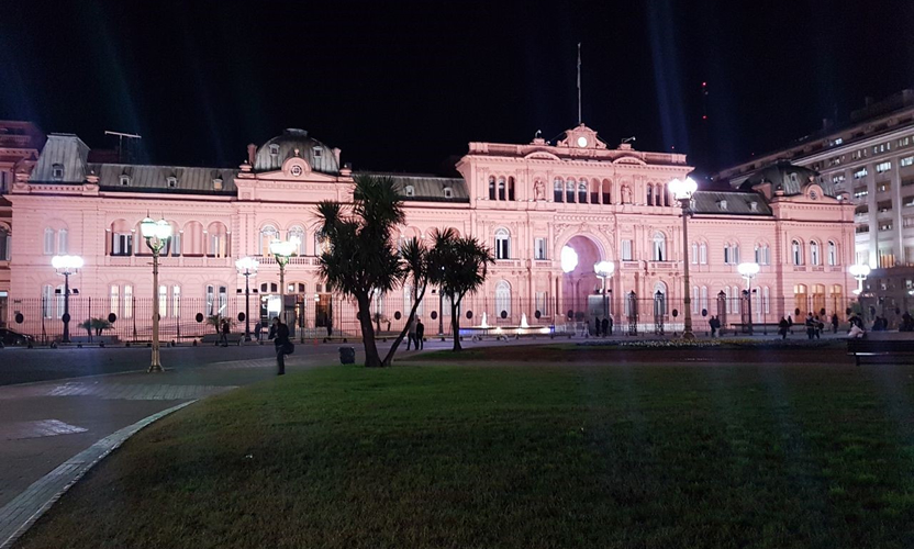 La Casa de Gobierno brilla con iluminación Philips