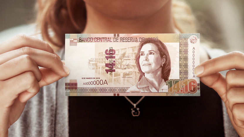 Billetes Mujer, el ícono de Scotiabank en el #díaigualitario