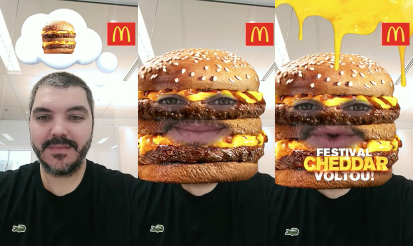 McDonalds arrasa en Snapchat