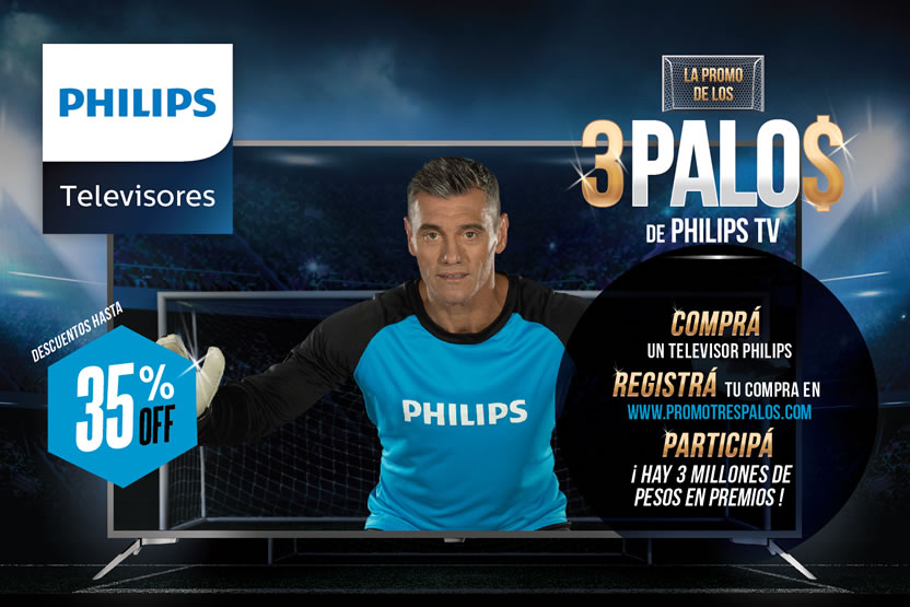 Philips TV presenta La Promo de los 3 Palos