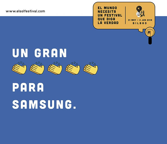 El Sol 2018 elige a Samsung como Anunciante del Año