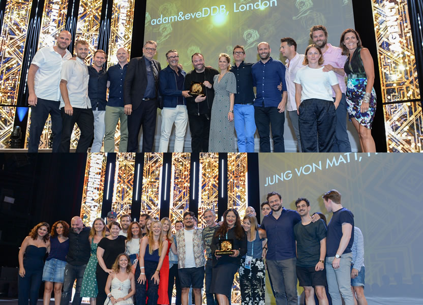La mejor Agencia y Agencia Independiente en Cannes Lions son europeas
