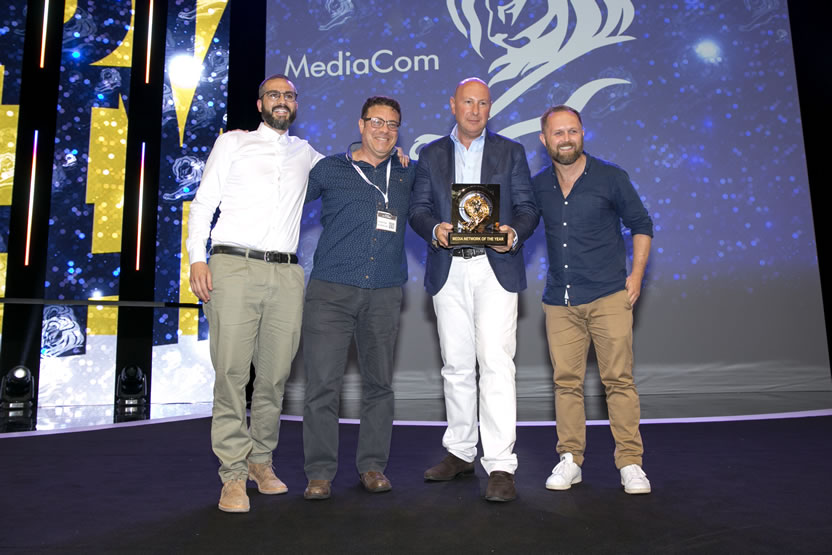 MediaCom se consagró como la Red de Agencias de Medios en Cannes Lions