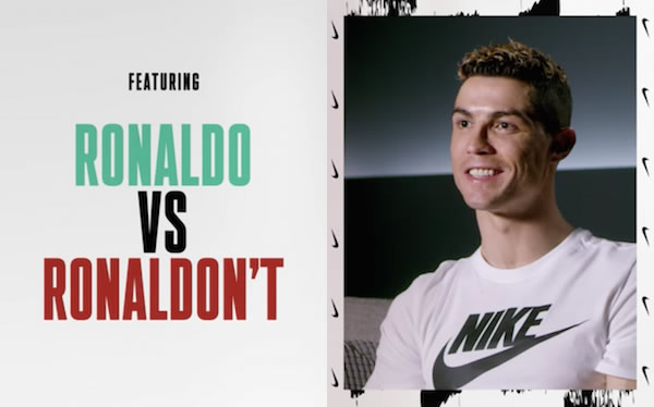 Nike revela qué hay dentro de la cabeza de Cristiano Ronaldo