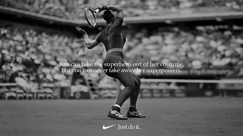 Serena Williams, Wieden + Kennedy Portland y Nike celebran los 30 años del Just Do It