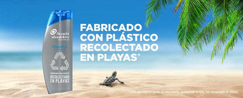P&G lanza la primera botella de shampoo reciclable de Argentina