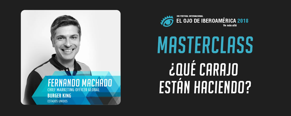 ¿Qué carajo están haciendo? La imperdible Masterclass de Fernando Machado en #ElOjo2018