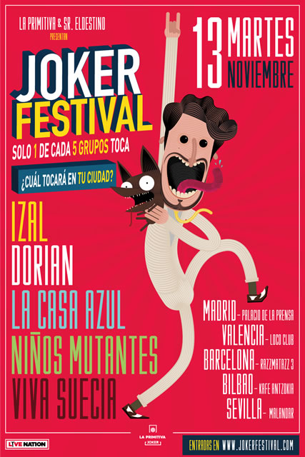 Loterías y Proximity Madrid presentaron el Joker Festival