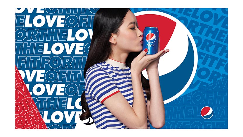Pepsi presentó For The Love Of It, su nuevo eslogan global