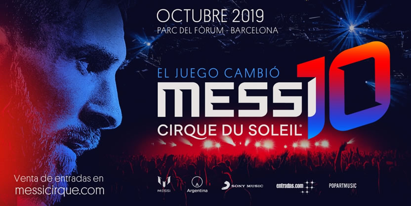 El Cirque du Soleil estrena nuevo show inspirado en el futbolista Leo Messi