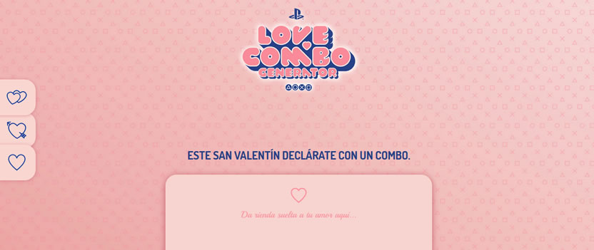 Love Combo Generator para llenar las redes sociales de amor en San Valentín