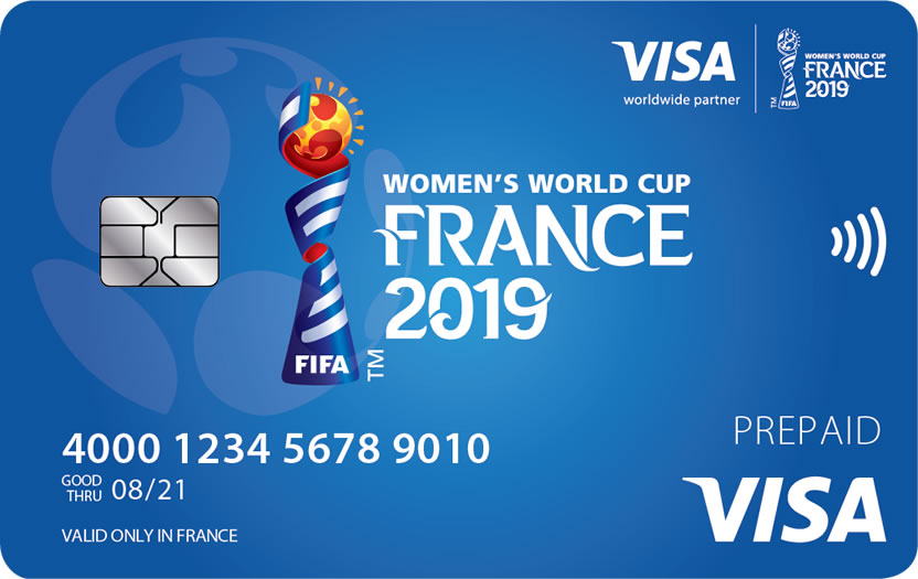 Visa apoya a las mujeres en la Copa Mundial Femenina de la FIFA Francia 2019