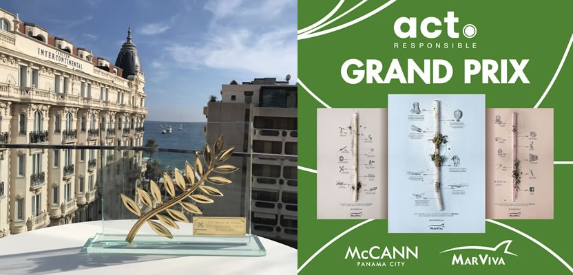 McCann Panamá fue reconocido con el ACT Responsible Tribute en Cannes