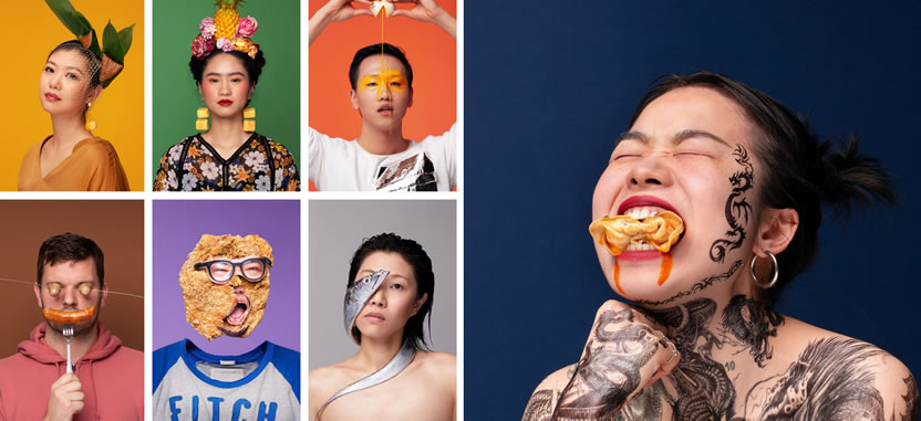 W+K Shanghai celebra su aniversario con Retratos de comida local