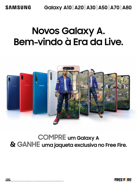 Cheil une a Samsung Galaxy A y Free Fire