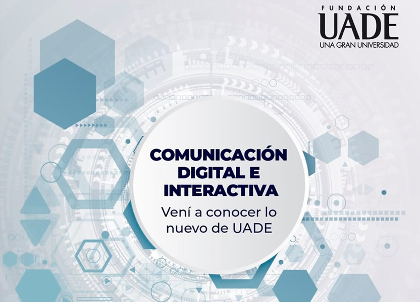 Nueva carrera de Comunicación Digital e Interactiva en UADE