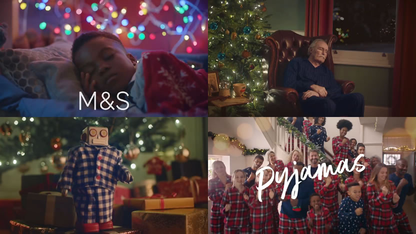 Los pijamas de Marks & Spencer, al ritmo del hip hop en Navidad