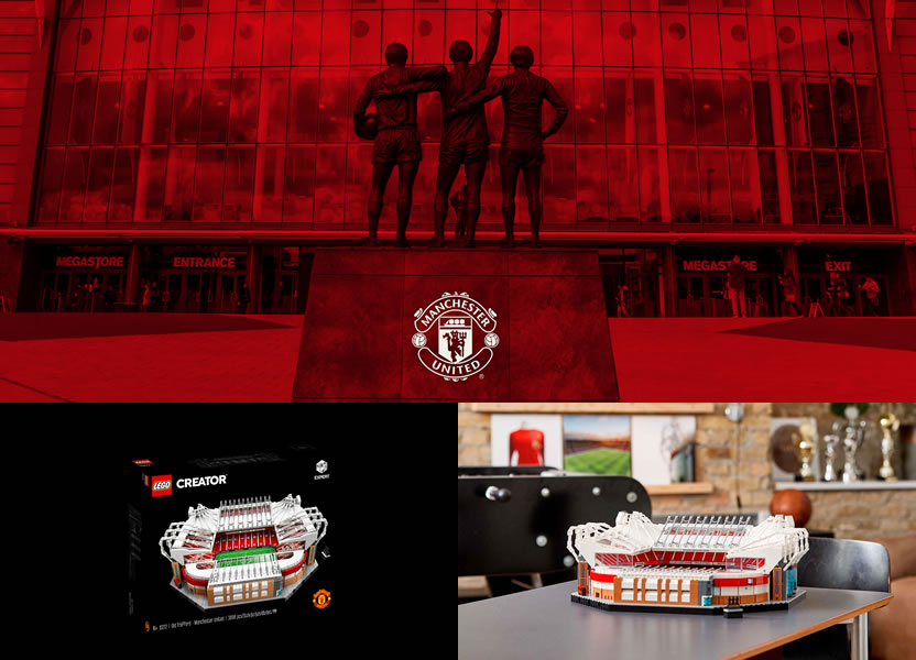 LEGO y Manchester United celebran al Old Trafford